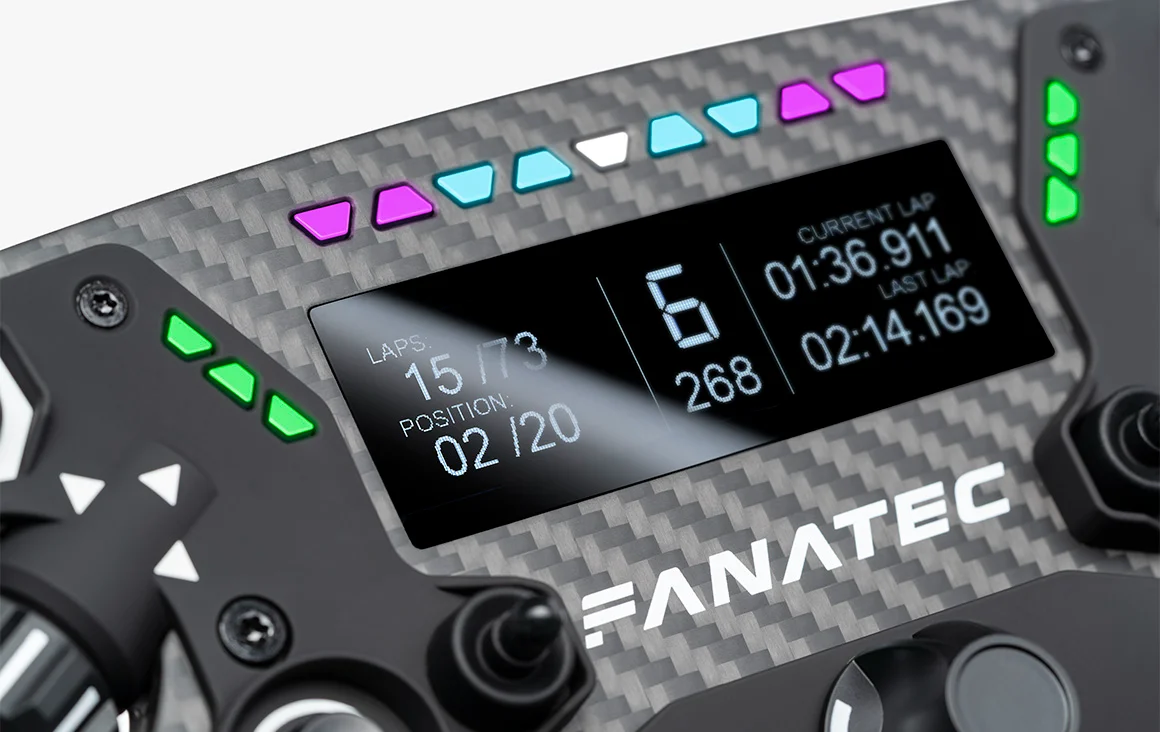 Fanatec prezentuje nową kierownicę Formula V3 i pedały Podium. Do tego darmowy wzrost mocy