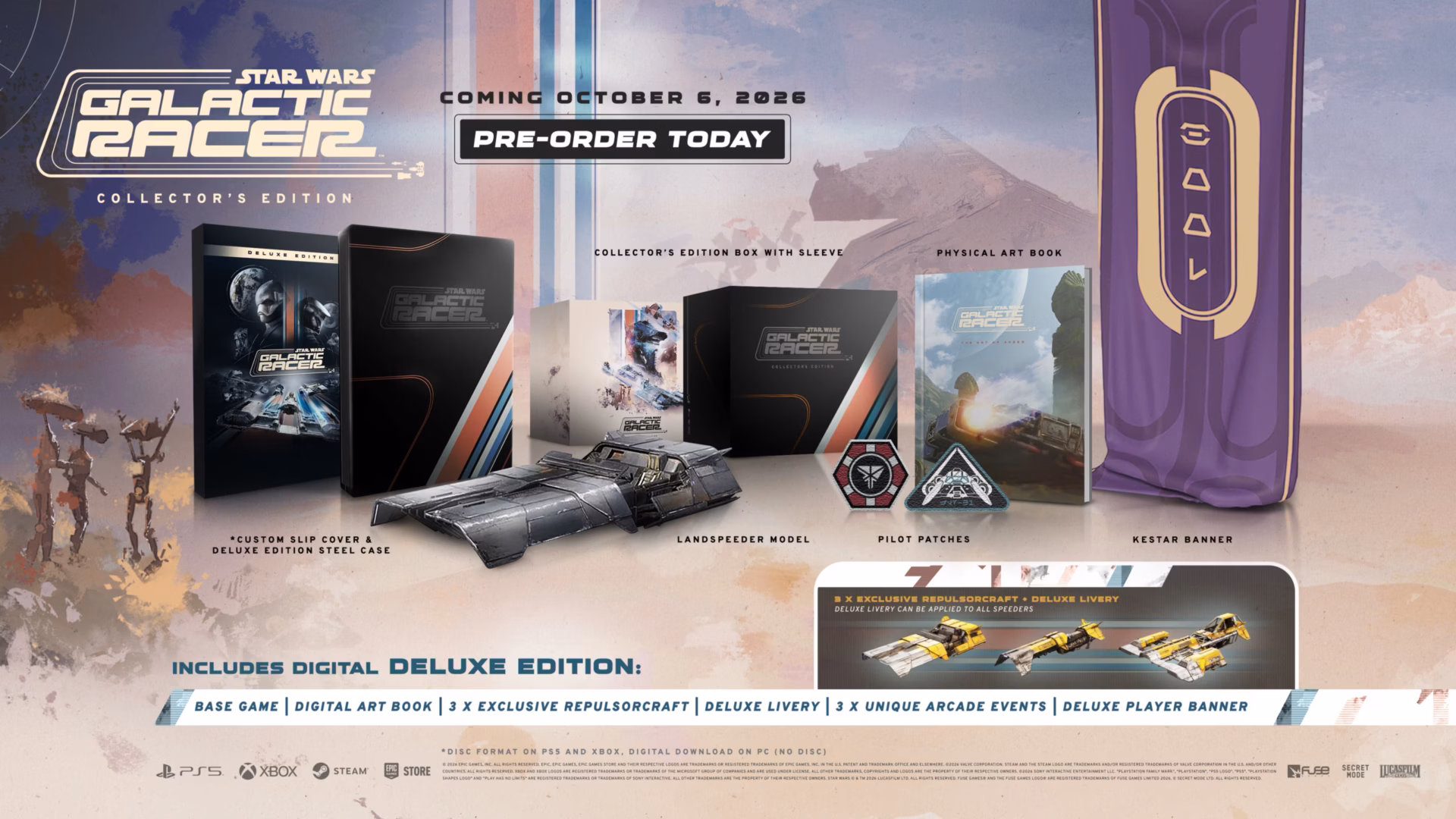 Znamy datę premiery Star Wars: Galactic Racer