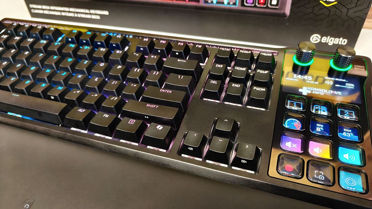 Zdjęcie okładkowe wpisu Corsair Galleon 100 SD – klawiatura, która chce zastąpić pół biurka