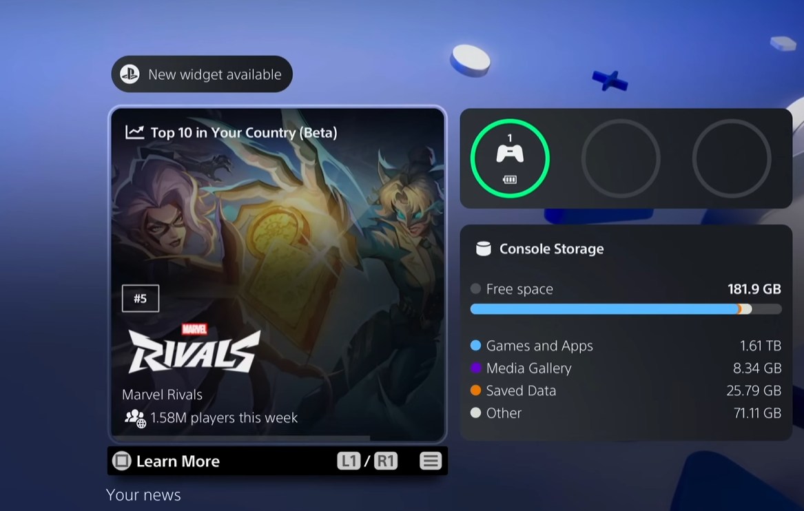 Zdjęcie okładkowe wpisu PS5 pokaże liczbę graczy w grach? Sony testuje funkcję przypominającą SteamDB
