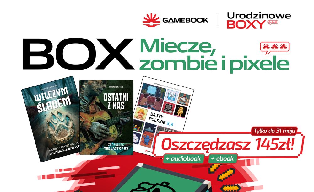 Zdjęcie okładkowe wpisu 11 książek w trzy lata i nominacja do Książki Roku. Gamebook ruszył z wyjątkową promocją