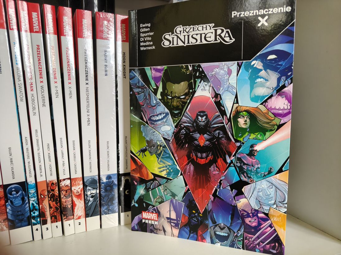 Zdjęcie okładkowe wpisu Recenzja komiksu: Przeznaczenie X. Grzechy Sinistera