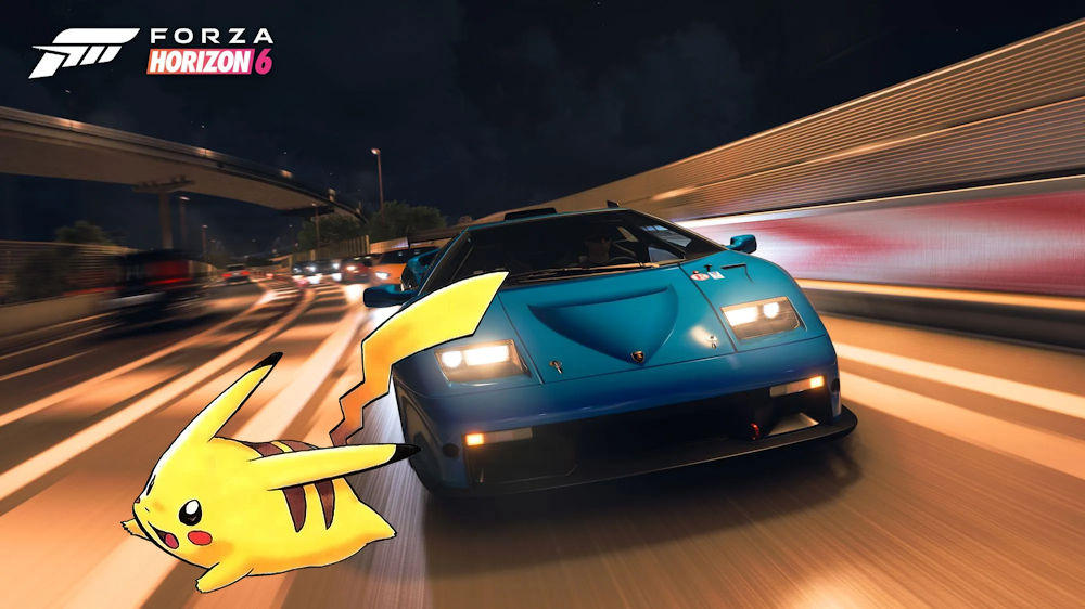 Zdjęcie okładkowe wpisu Forza Horizon 6 już dostępna. Gracze znaleźli sprytny ukłon w stronę Pokémonów