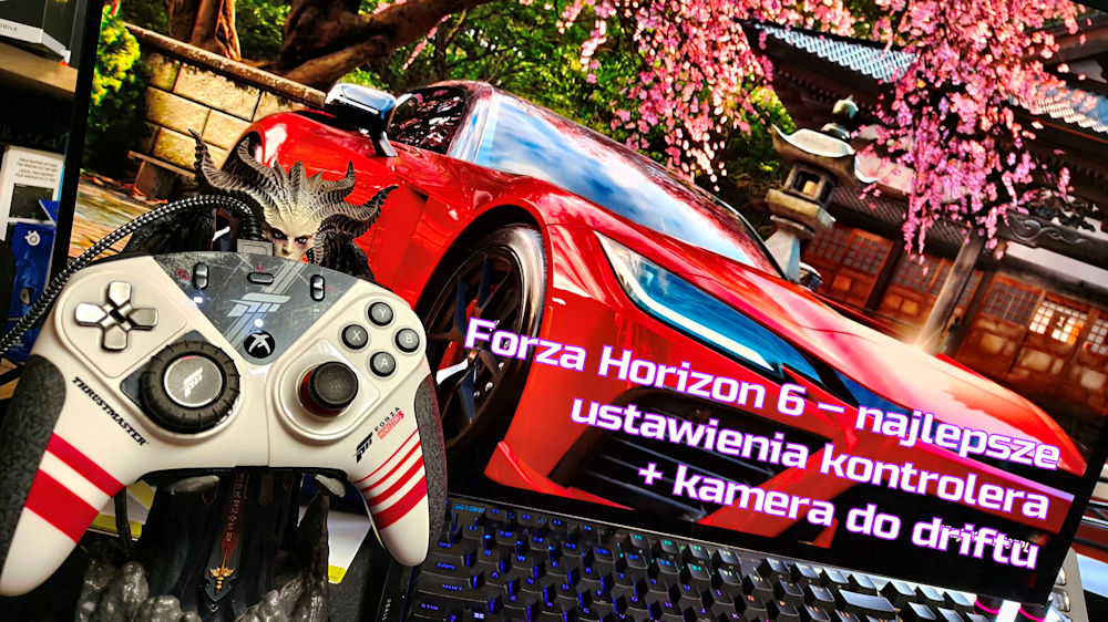 Zdjęcie okładkowe wpisu Poradnik: Forza Horizon 6 – najlepsze ustawienia kontrolera + kamera do driftu