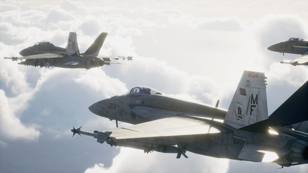 Zdjęcie okładkowe wpisu ACE COMBAT 8 pokazuje rozgrywkę. Gigantyczne superbronie i nowe mechaniki w zwiastunie