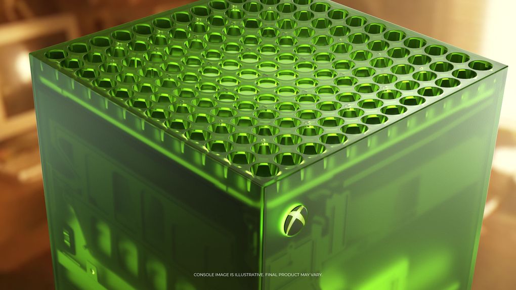 Zdjęcie okładkowe wpisu Xbox świętuje 25-lecie. Microsoft pokazał wyjątkową konsolę Xbox Series X25 i przezroczysty kontroler w klimacie pierwszego Xboksa
