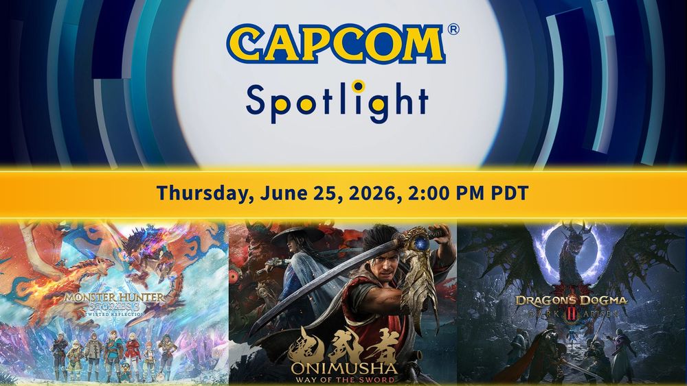 Zdjęcie okładkowe wpisu Capcom zaprasza na nowy pokaz. Zobaczymy Onimushę, Monster Huntera i Dragon’s Dogma 2
