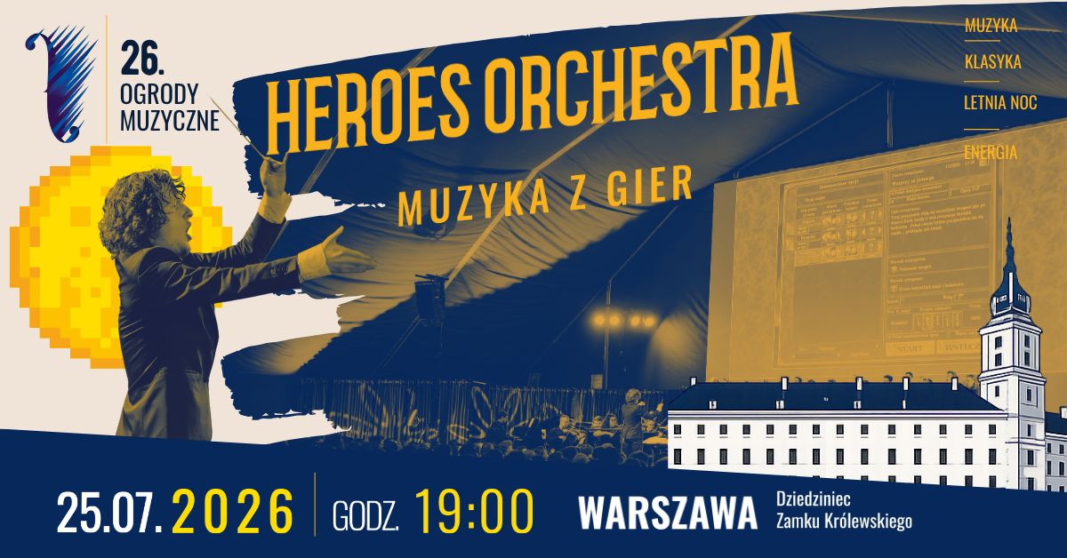 Zdjęcie okładkowe wpisu Heroes Orchestra wraca z muzyką z Heroes of Might and Magic. Kultowe motywy zabrzmią na żywo w Warszawie
