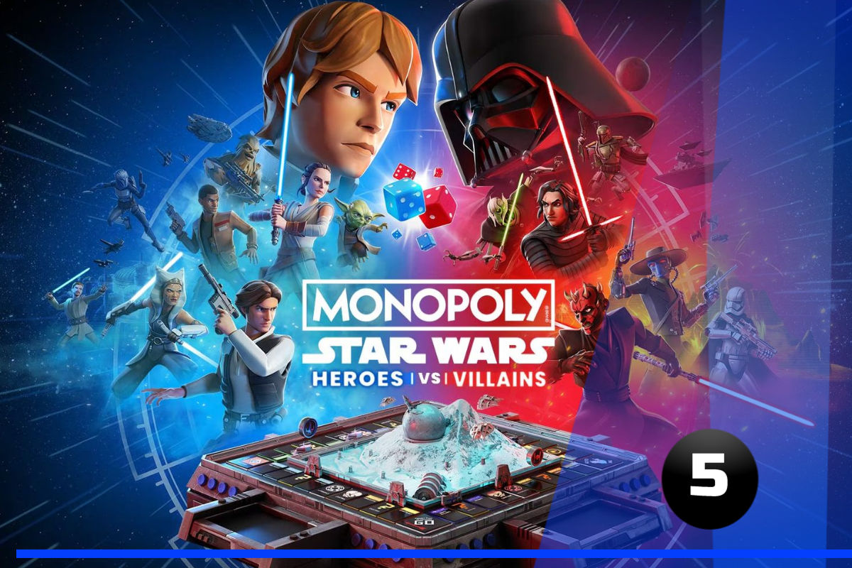 Zdjęcie okładkowe wpisu Recenzja: Monopoly: Star Wars Heroes vs. Villains [PS5]
