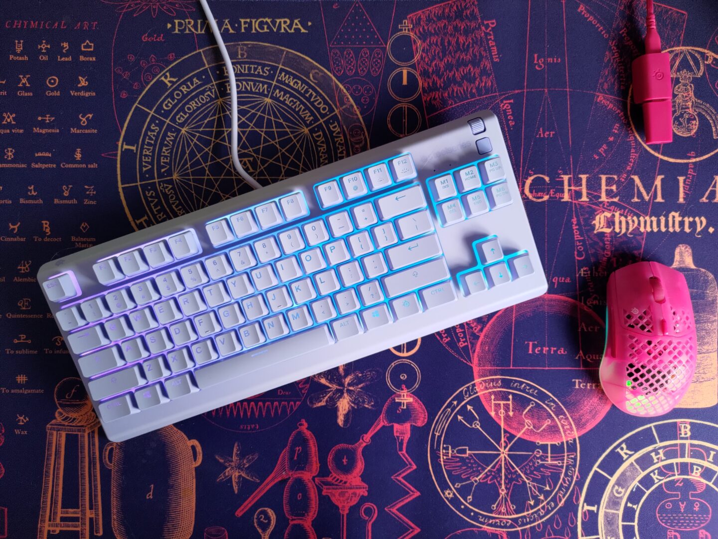 Zdjęcie okładkowe wpisu Testy klawiatury Steelseries Apex 3 TKL i myszki Aerox 3