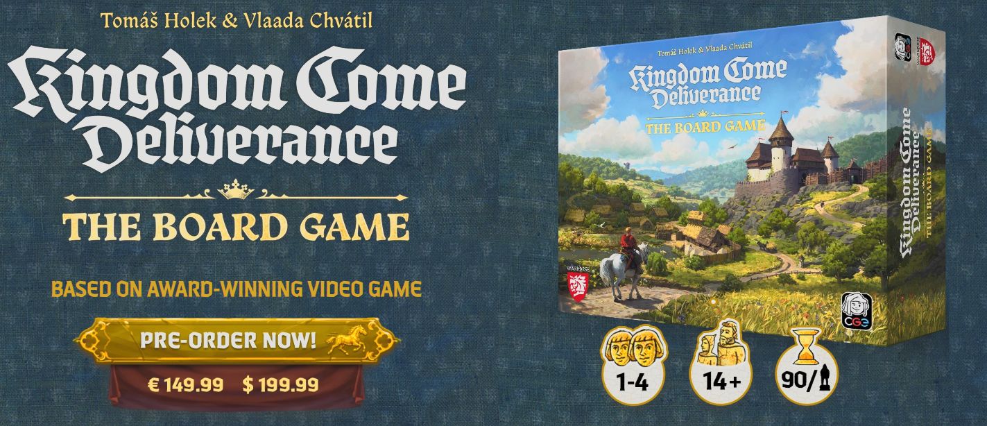 Zdjęcie okładkowe wpisu Kingdom Come: Deliverance – nadchodzi gra planszowa