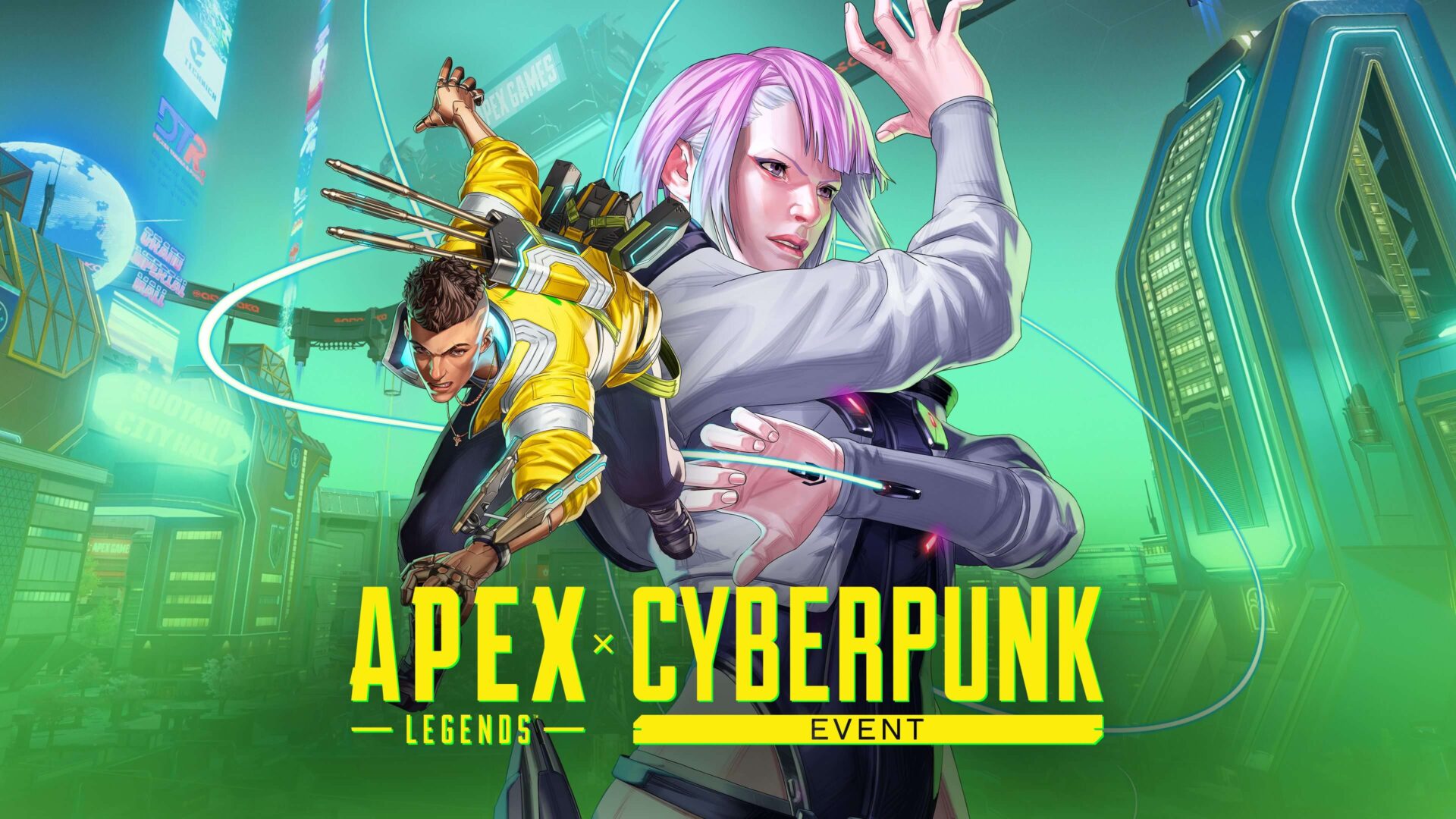 Zdjęcie okładkowe wpisu Apex Legends x Cyberpunk – wydarzenie już w przyszłym tygodniu