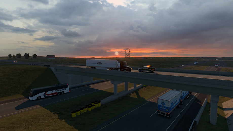 Zdjęcie okładkowe wpisu American Truck Simulator rośnie w siłę. North Dakota oficjalnie zapowiedziane, a Ford Mustang pokazuje pazur