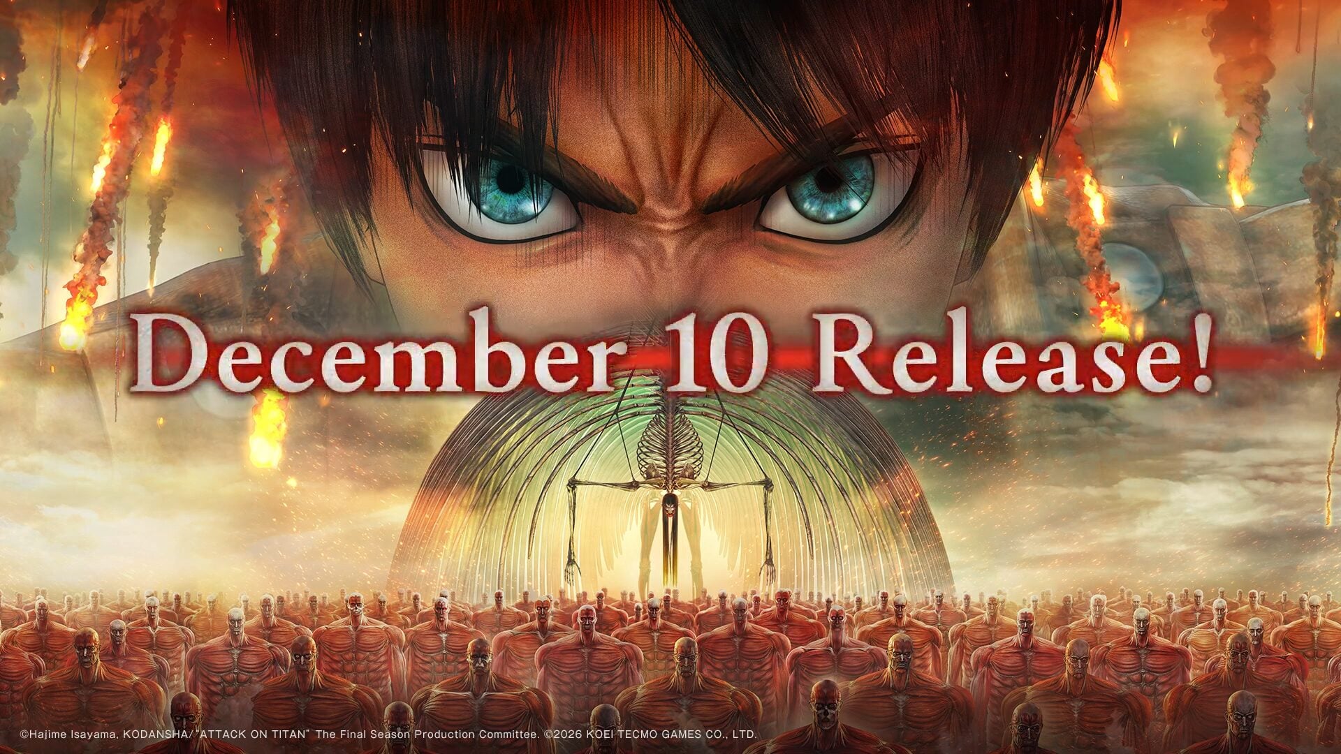 Zdjęcie okładkowe wpisu Attack on Titan 3 – znamy już dokładną datę!
