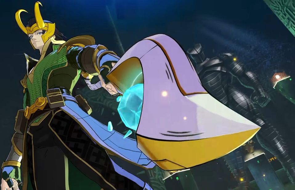Zdjęcie okładkowe wpisu Marvel Tōkon: Fighting Souls debiutuje dziś. Loki pokazuje, jak mieszać w głowach rywalom