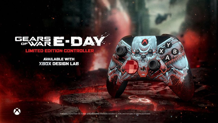 Zdjęcie okładkowe wpisu Gears of War: E-Day otrzyma dwa wyjątkowe kontrolery. Jeden zaprojektujesz sam