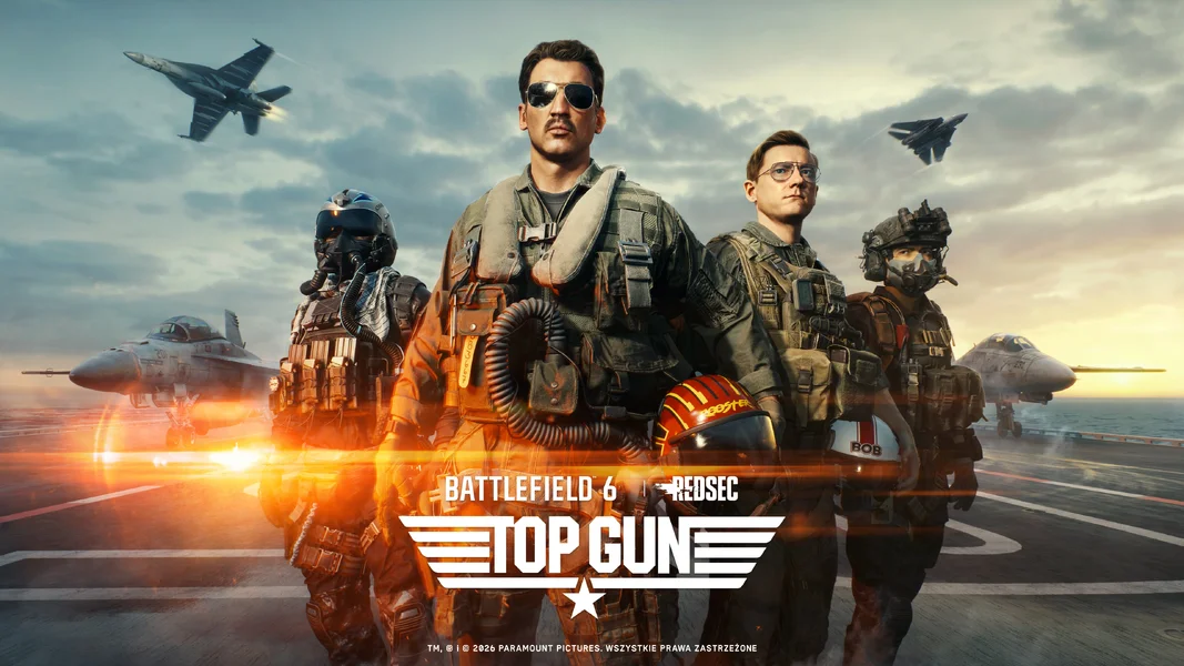 Zdjęcie okładkowe wpisu Battlefield 6 x Top Gun. Wraca kultowa mapa i nadlatują nowe odrzutowce