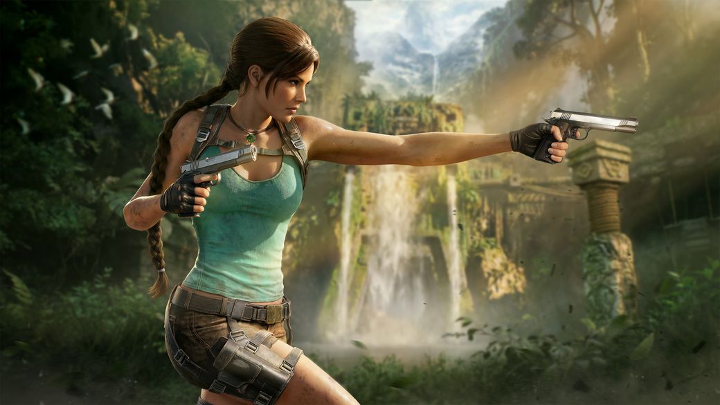 Zdjęcie okładkowe wpisu Tomb Raider: Legacy of Atlantis pokazuje walkę i rozwój postaci. Lara wraca do akcji