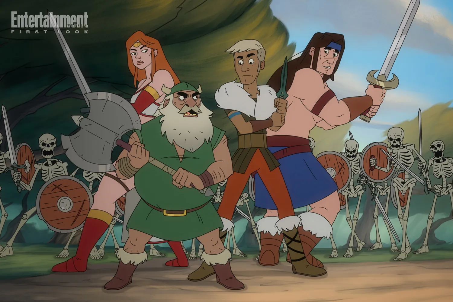 Zdjęcie okładkowe wpisu Klasyk SEGA jako animowany serial – poznajcie Golden Axe