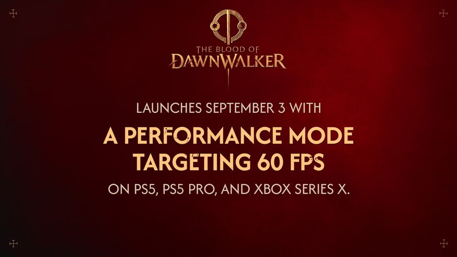 Zdjęcie okładkowe wpisu The Blood of Dawnwalker jednak z trybem 60 FPS na konsolach. Rebel Wolves zmienia plany