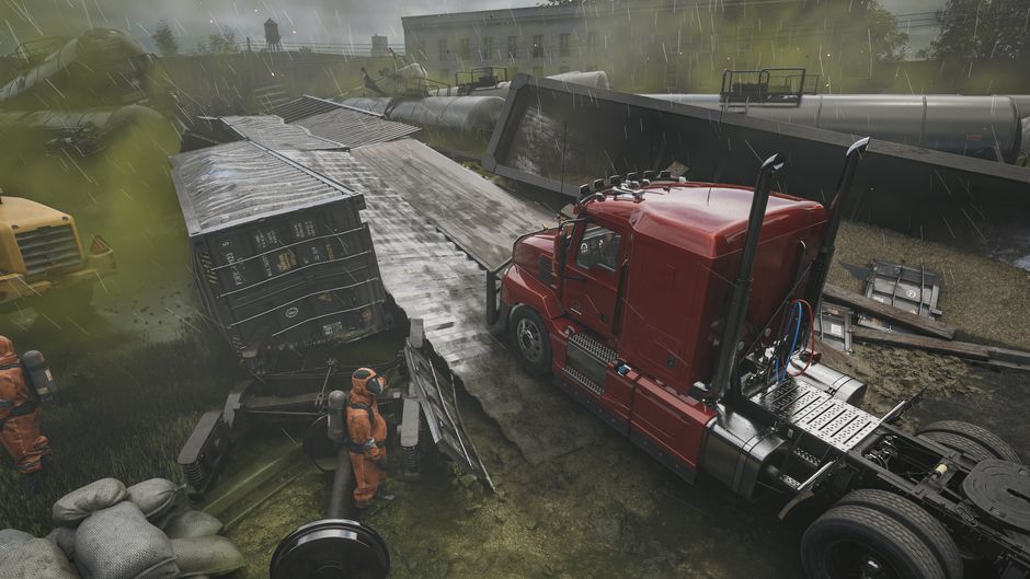 Zdjęcie okładkowe wpisu Road Kings z datą premiery. Nowy zwiastun pokazuje ciężarówki i niebezpieczne warunki