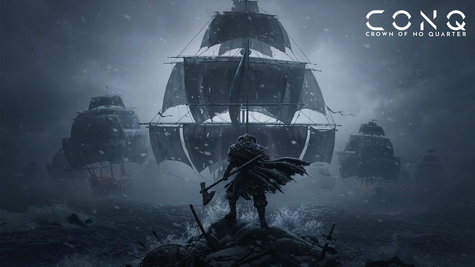 Zdjęcie okładkowe wpisu CONQ: Crown of No Quarter to mroczne połączenie RPG akcji i strategii. Gra zadebiutuje w 2027 roku