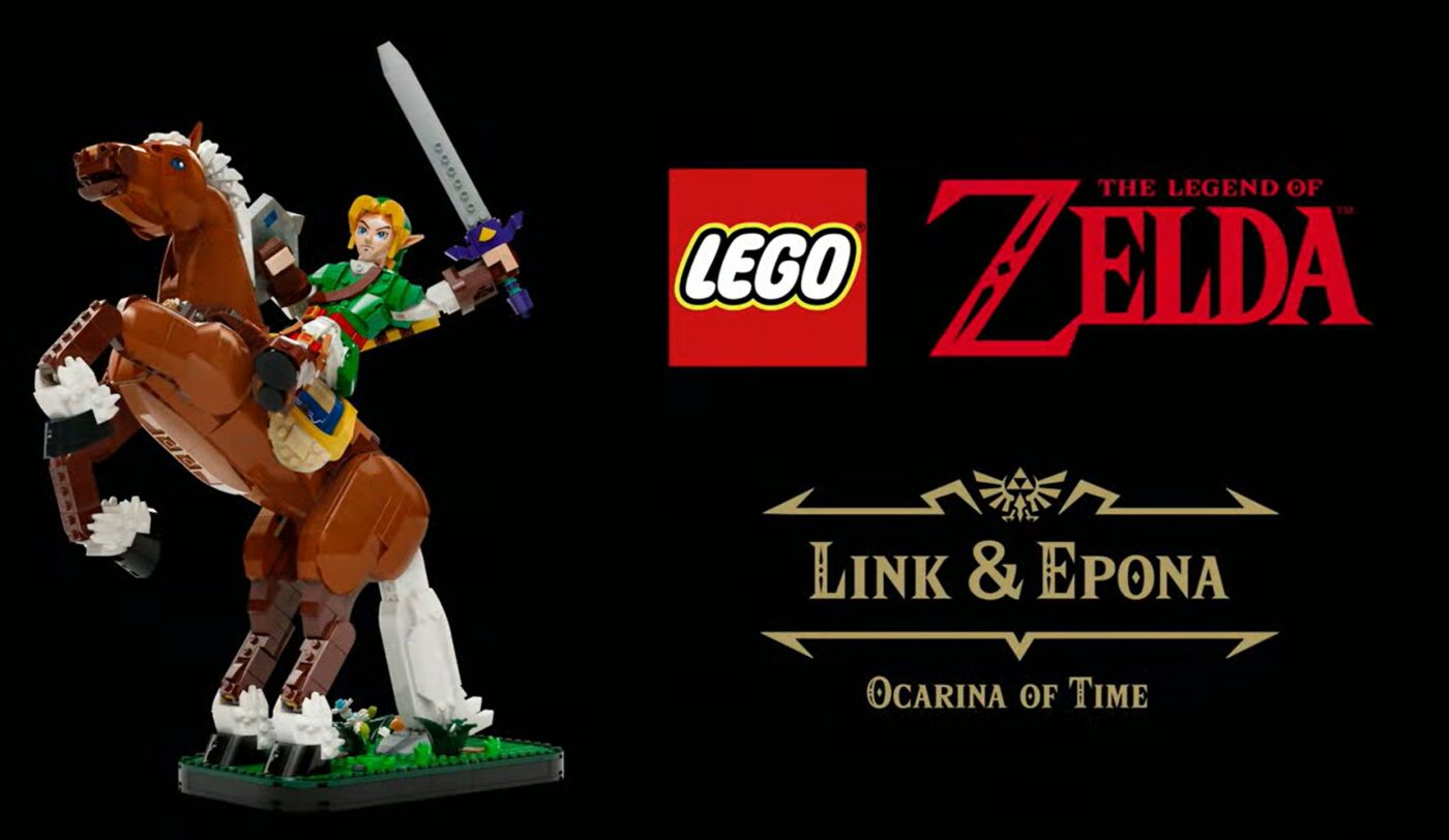 Zdjęcie okładkowe wpisu LEGO The Legend of Zelda: Link i Epona wyglądają świetnie. Nowy zestaw ujawniony
