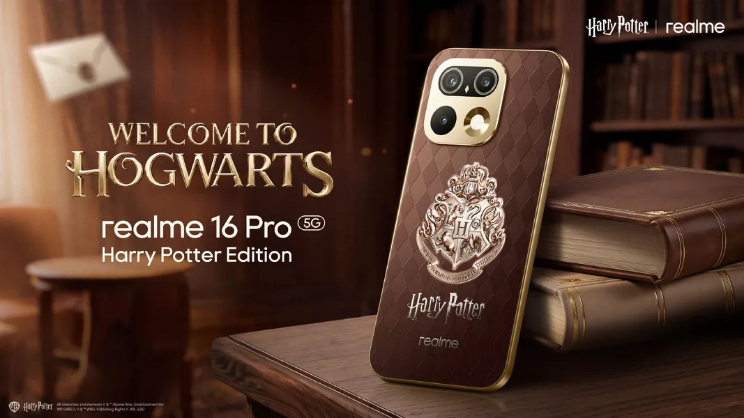 Zdjęcie okładkowe wpisu realme 16 Pro Harry Potter Edition – pokazano magiczny smartfon