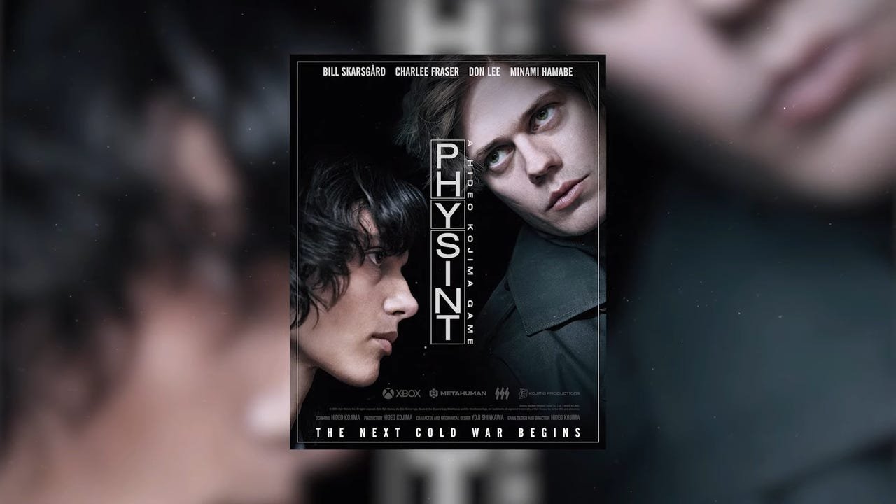 Zdjęcie okładkowe wpisu Hideo Kojima ujawnił gwiazdę Physint. Bill Skarsgård zagra główną rolę