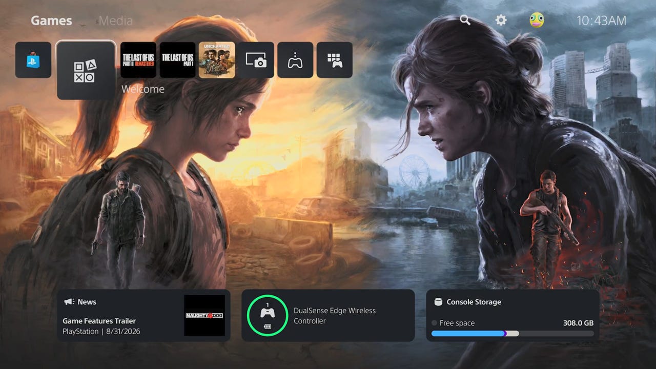 Zdjęcie okładkowe wpisu The Last of Us dostaje animowane tło na PS5. Naughty Dog szykuje kolejne niespodzianki
