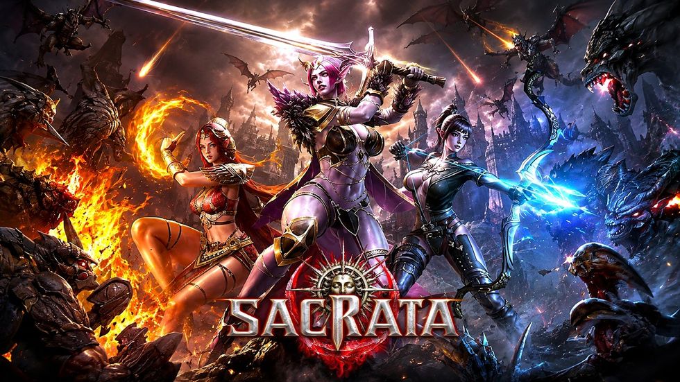 Zdjęcie okładkowe wpisu SACRATA – pierwsze wrażenia. Mroczny roguelite jak Diablo!