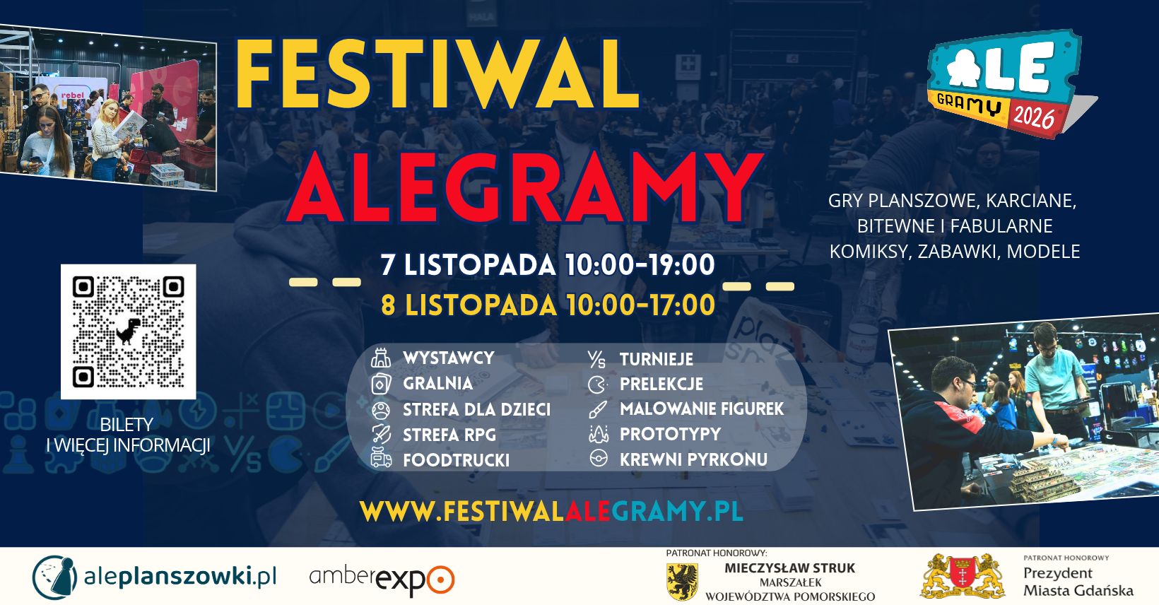 Zdjęcie okładkowe wpisu Festiwal gier planszowych ALEgramy już w listopadzie w Gdańsku!