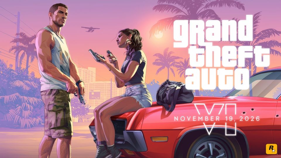 Zdjęcie okładkowe wpisu GTA 6 z oficjalnym zwiastunem premierowym! Jason i Lucia szykują się na wielki skok