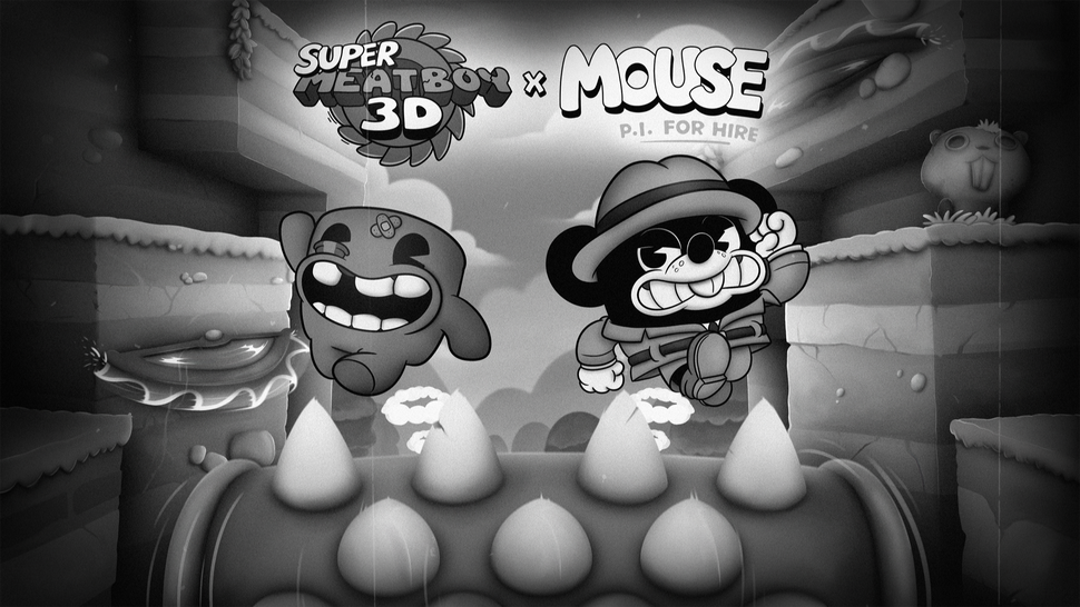 Zdjęcie okładkowe wpisu MOUSE: P.I. For Hire łączy siły z Super Meat Boy 3D