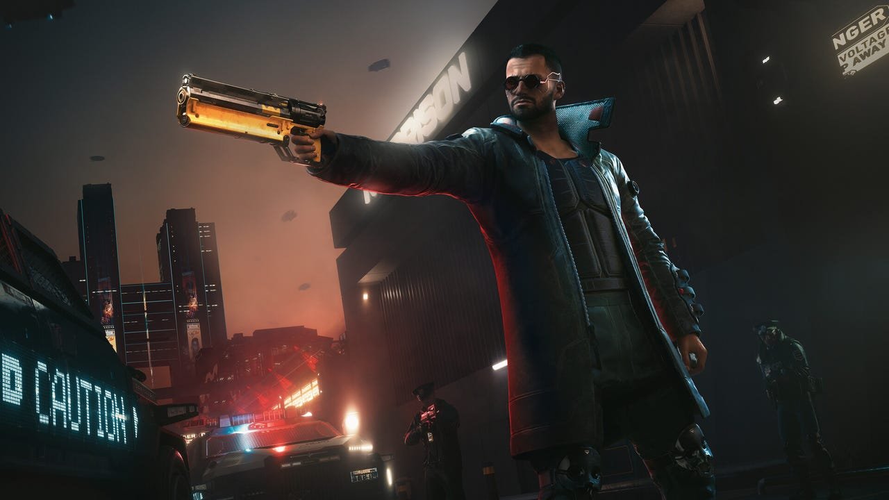 Zdjęcie okładkowe wpisu Cyberpunk 2077 – nowe wiedźmińskie wyposażenie w Night City